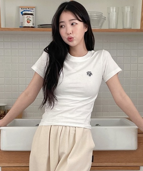 A'GEM/9 × .kom『muah muah/ムーアムーア』STITCH LOGO BASIC