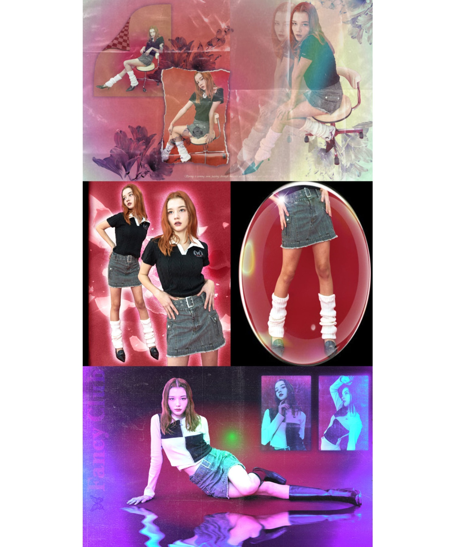A'GEM/9 × .kom『 FANCY CLUB/ファンシークラブ』BREEZE MESH