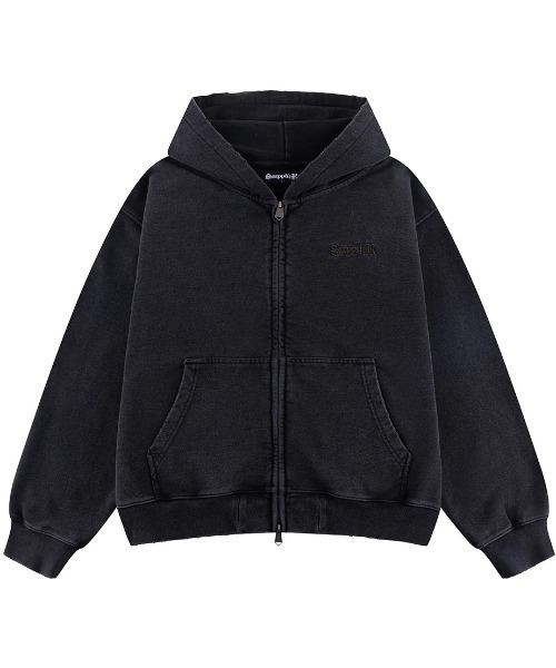 A'GEM/9 × .kom 『SUPPLIER/サプライヤー』 Distressed Cross Zip
