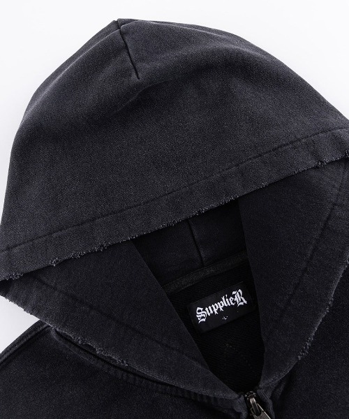 A'GEM/9 × .kom 『SUPPLIER/サプライヤー』 Distressed Cross Zip
