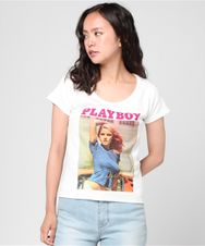 ASHLEY SMITH プリント チビTシャツ