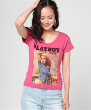 ASHLEY SMITH プリント チビTシャツ