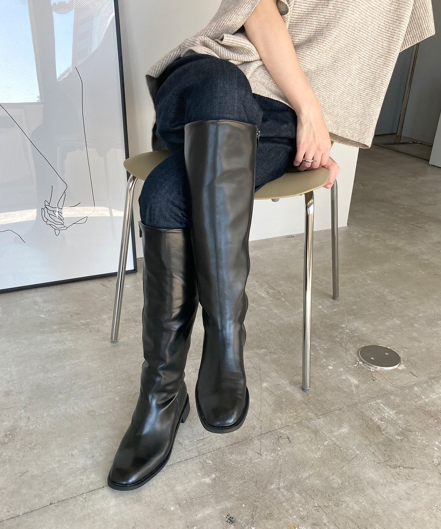 chuclla】【2020/AW】BASIC LONG-BOOTS chs87-ファッション通販サイト-chuclla,FANO STUDIOS  official