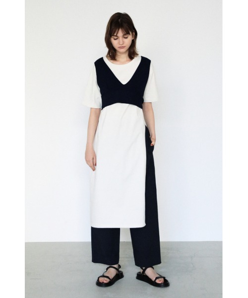 驚きの値段で Long Slit One Piece ロングスリットワンピース