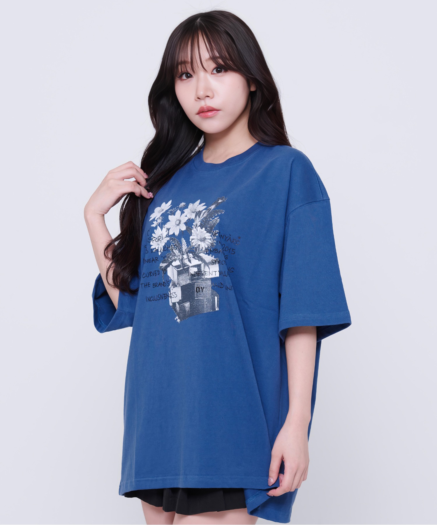 OY/オーワイ』 CUBE FLOWER T/キューブフラワー 半袖カットソー OY/オーワイ』 CUBE FLOWER T/キューブフラワー 半袖カットソー