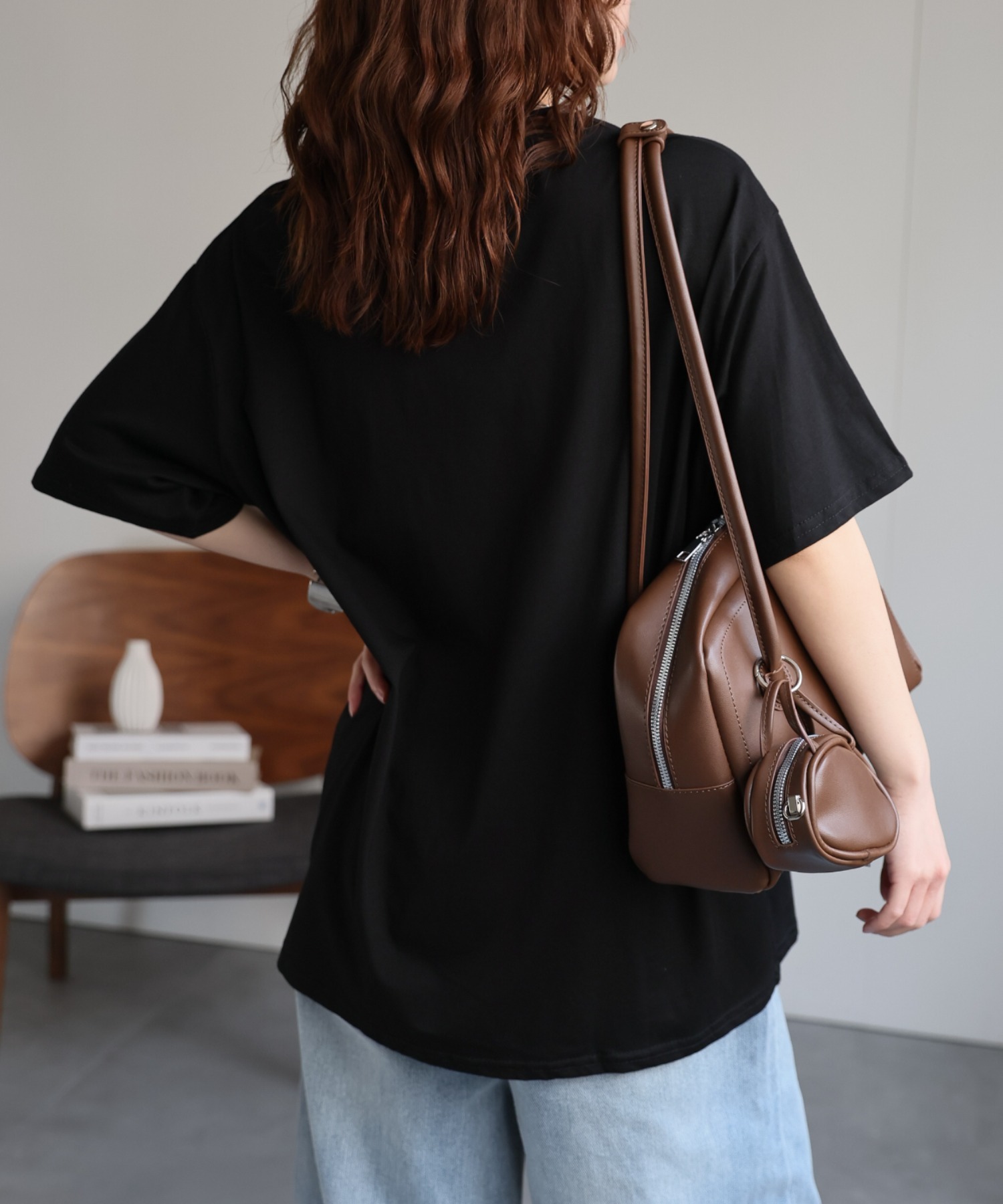 model：156cm 着用サイズ：FREE