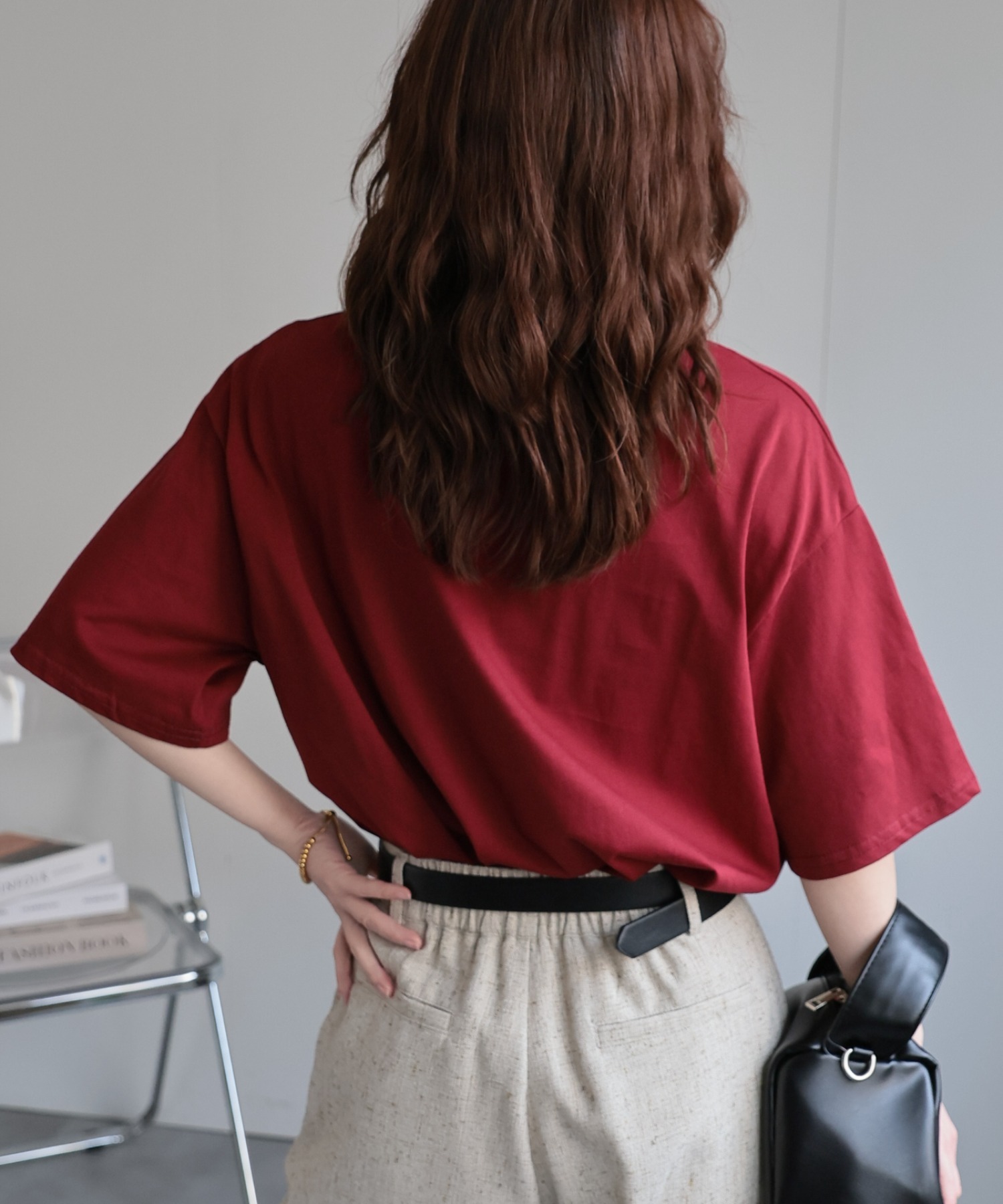 model：156cm 着用サイズ：FREE