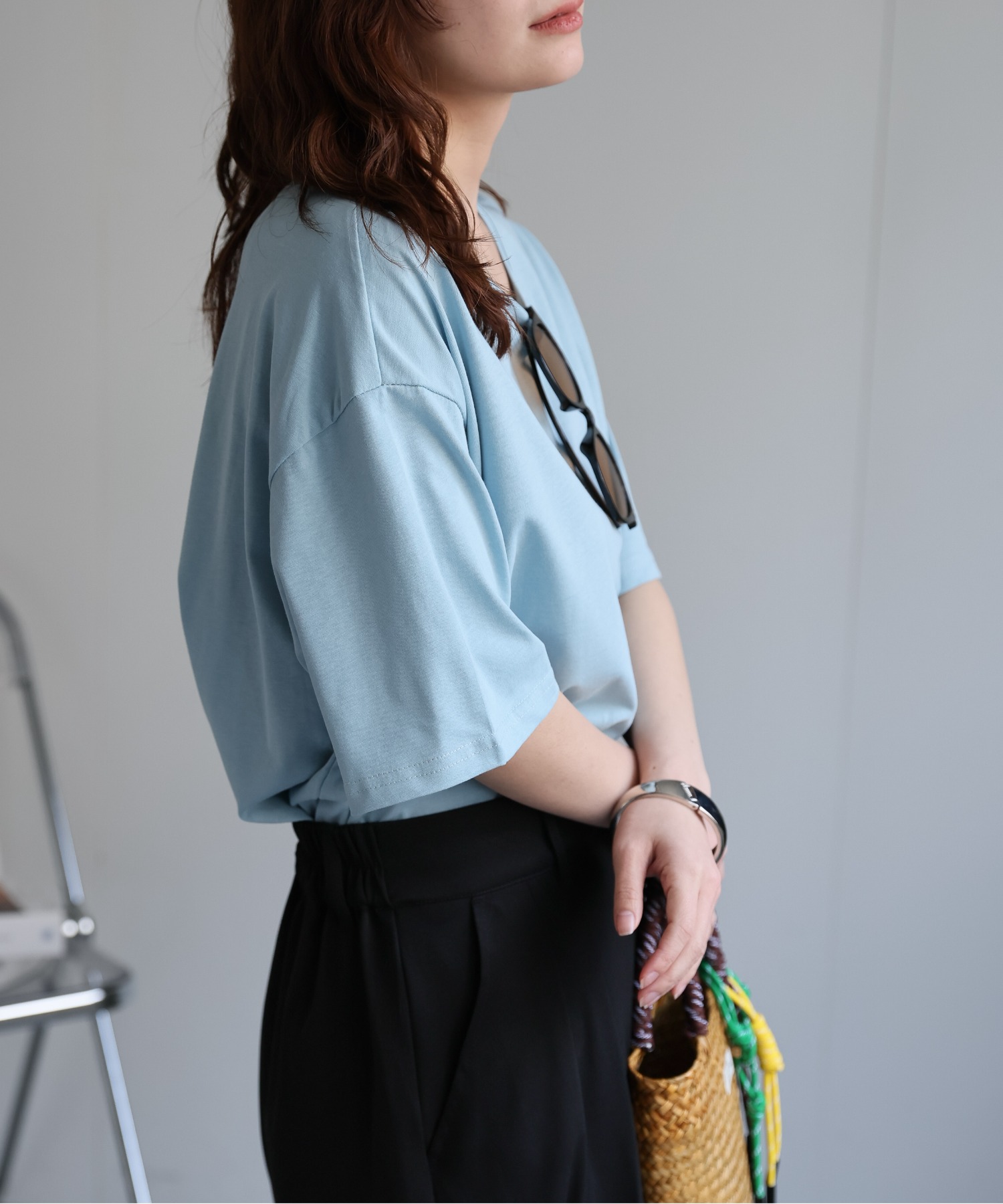 model：156cm 着用サイズ：FREE
