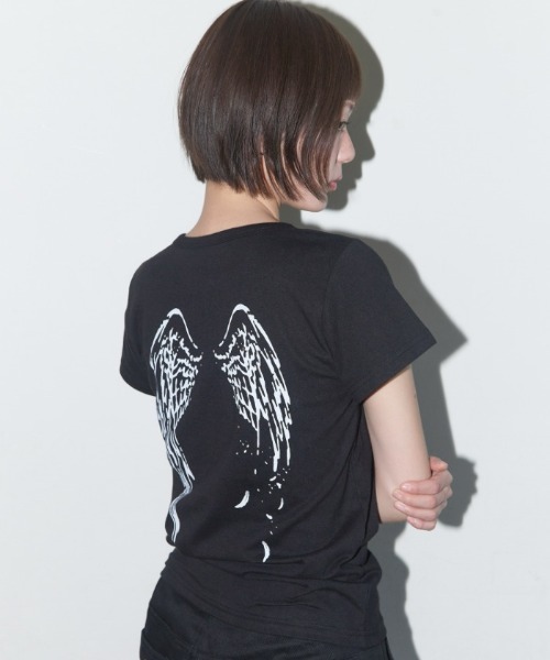 ◆NASTY FANCY CLUB◆ REBIRTH OF HEAVEN TEE (BLACK) F25QB116 REBIRTH OF HEAVEN TEE (BLACK) F25QB116 - FANCY CLUB | 60