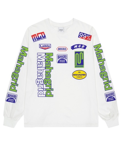 【mahagrid】23SS★ RACING TEE RACING TEE - mahagrid | 60% - Asian Fashion Online Store