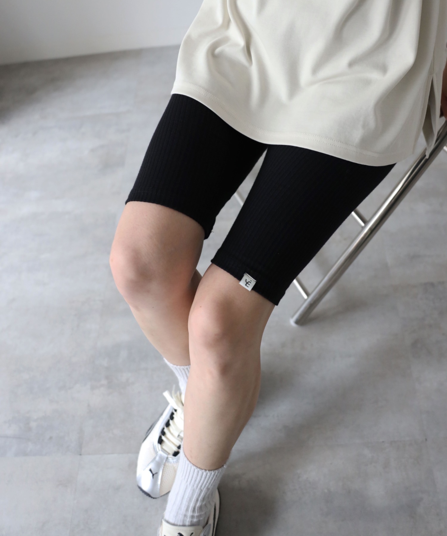 model：155cm. 着用サイズ：FREE
