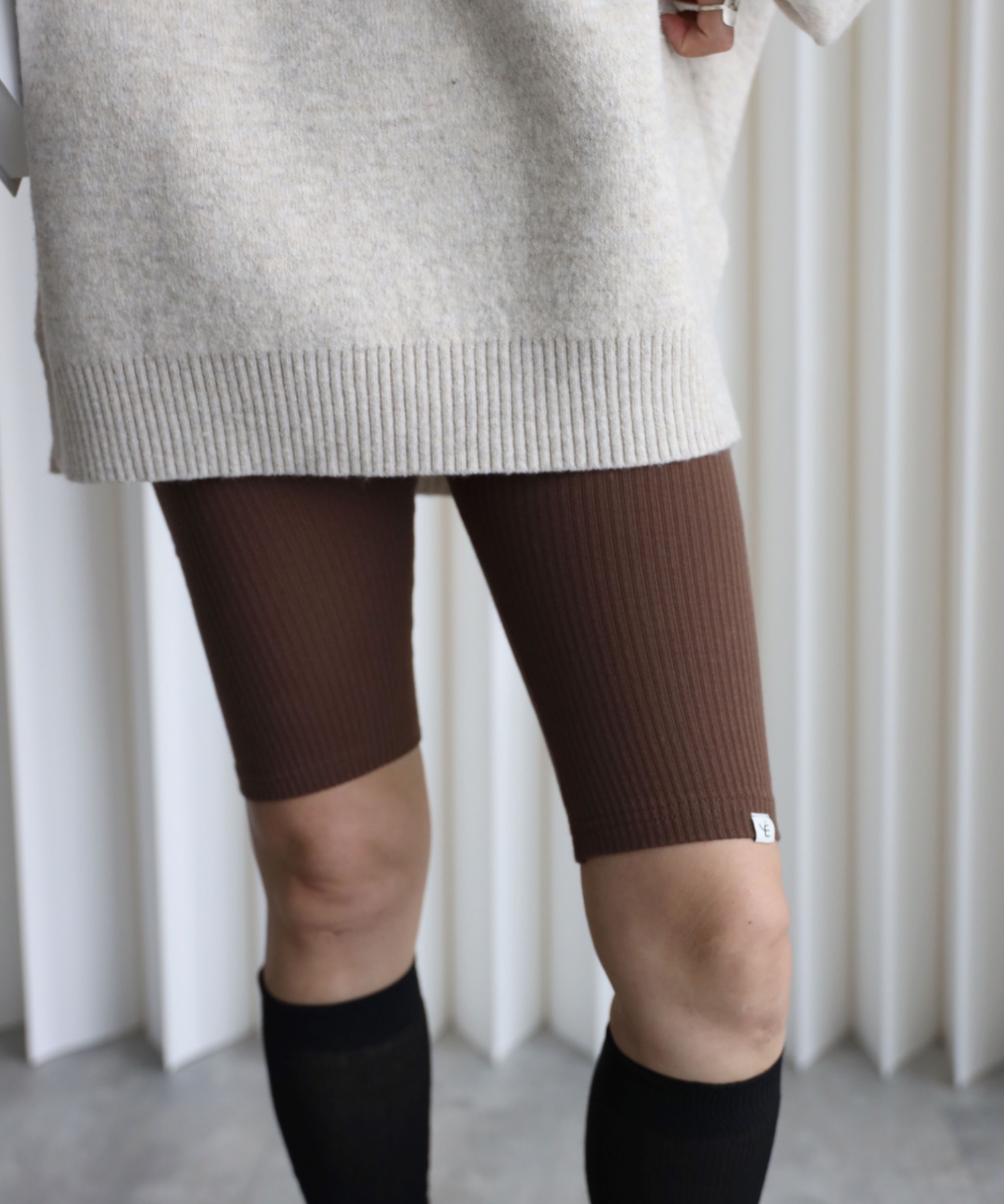 model：155cm. 着用サイズ：FREE