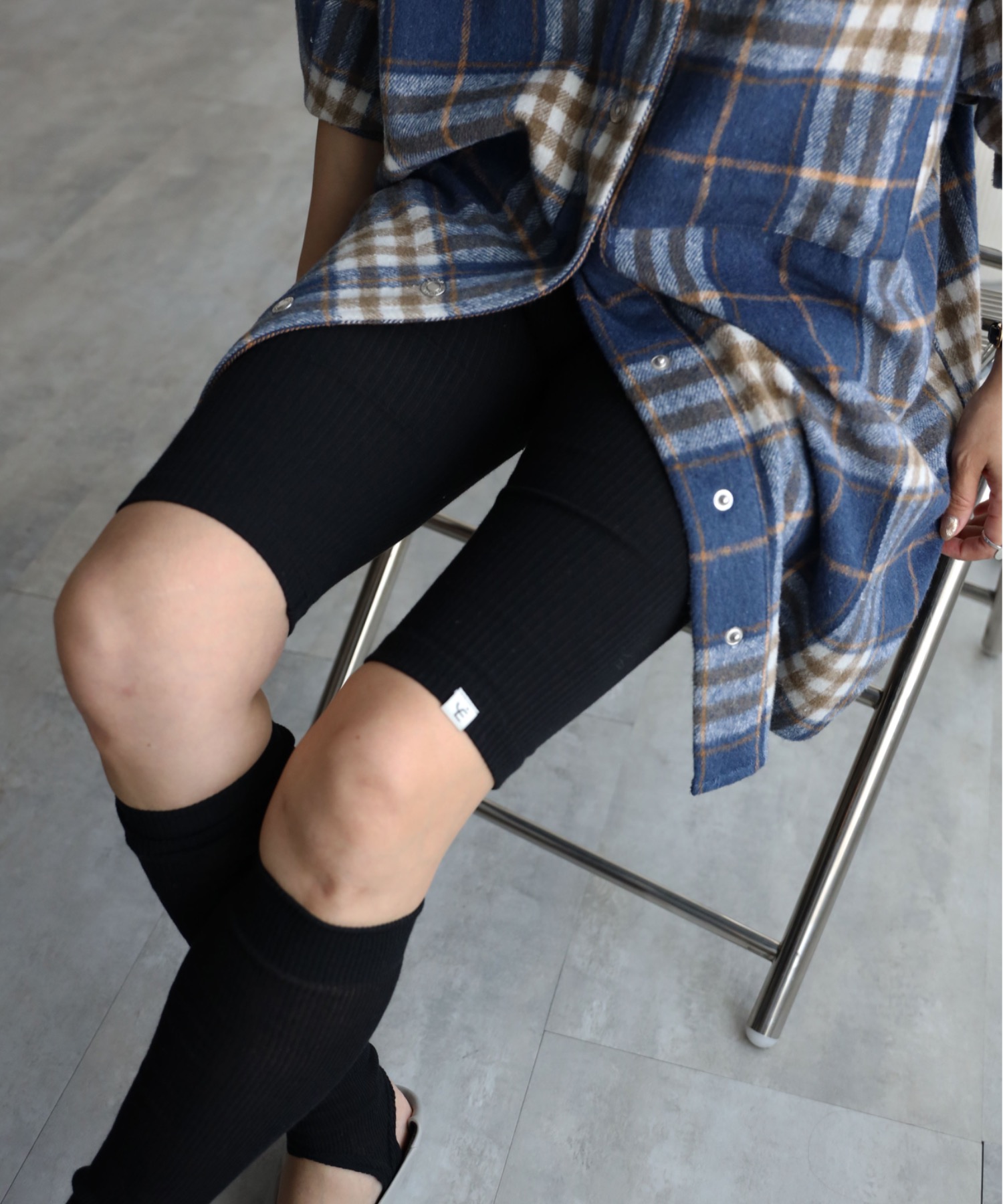 model：155cm. 着用サイズ：FREE