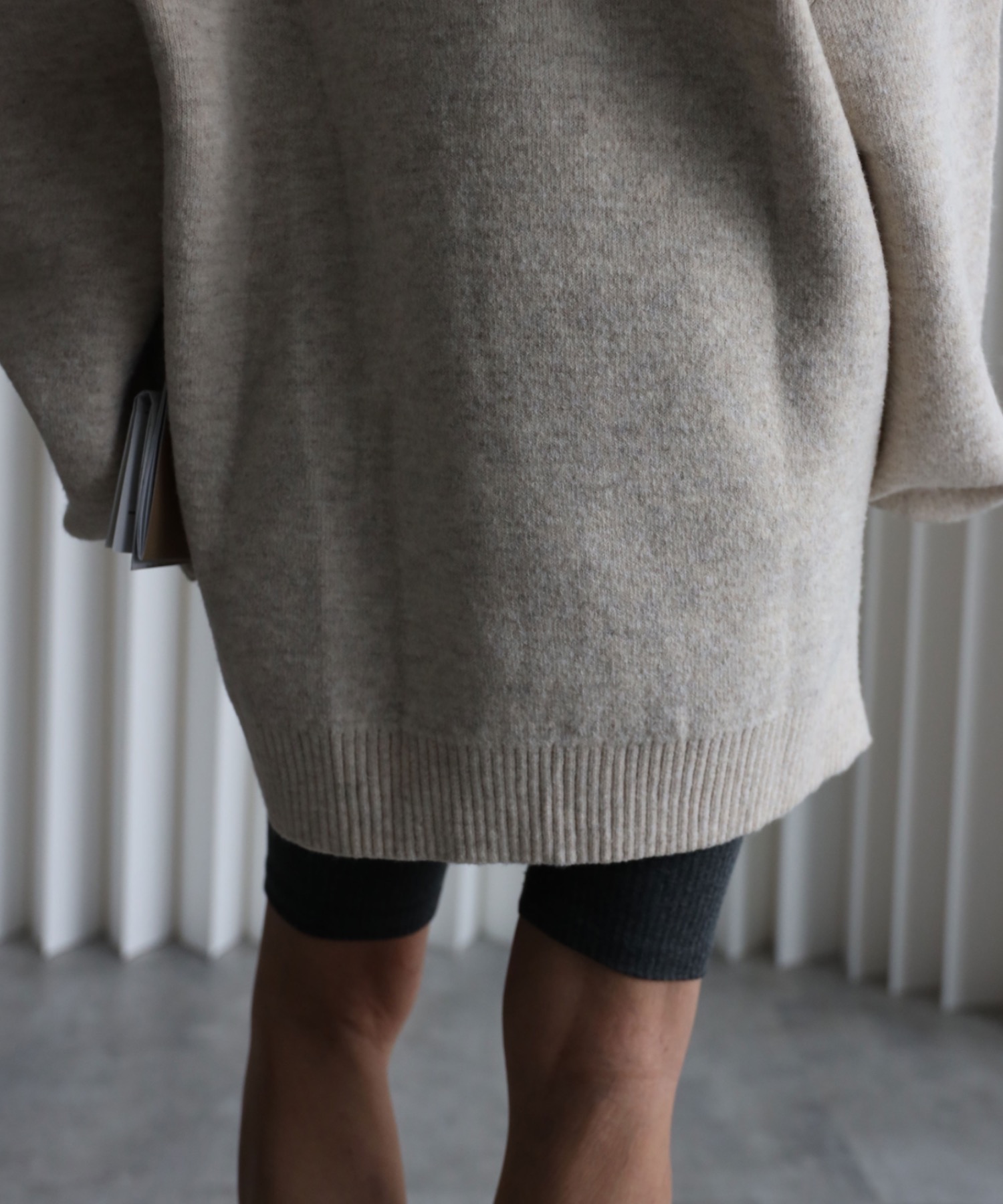 model：155cm. 着用サイズ：FREE
