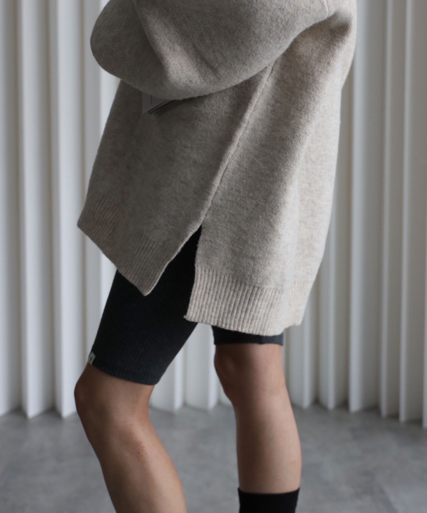 model：155cm. 着用サイズ：FREE