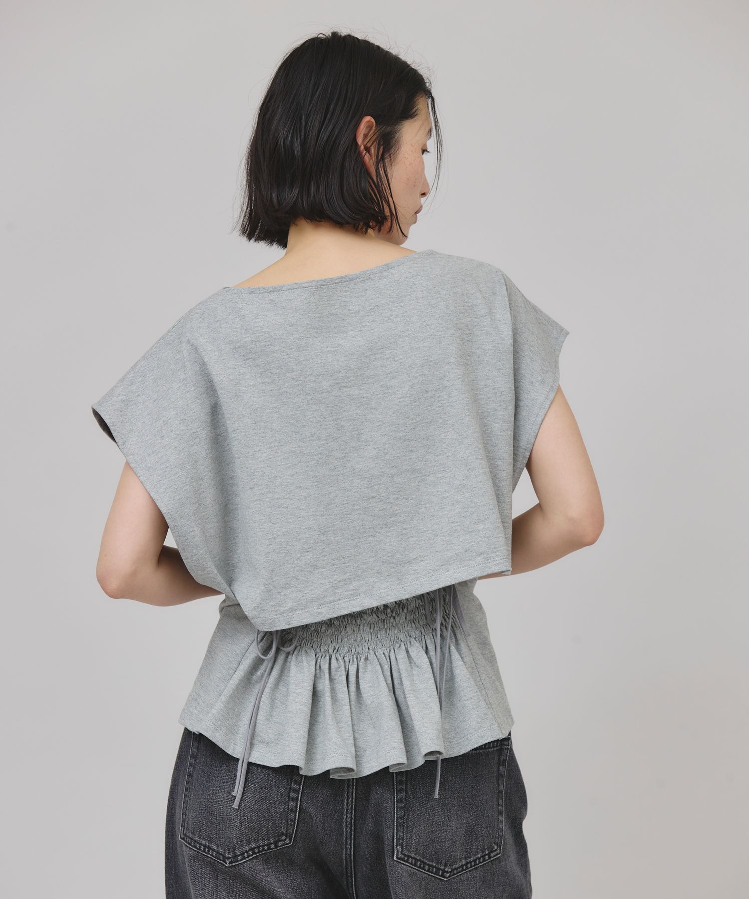 Curensology(カレンソロジー)/バックシャーリングTシャツ 【公式通販】