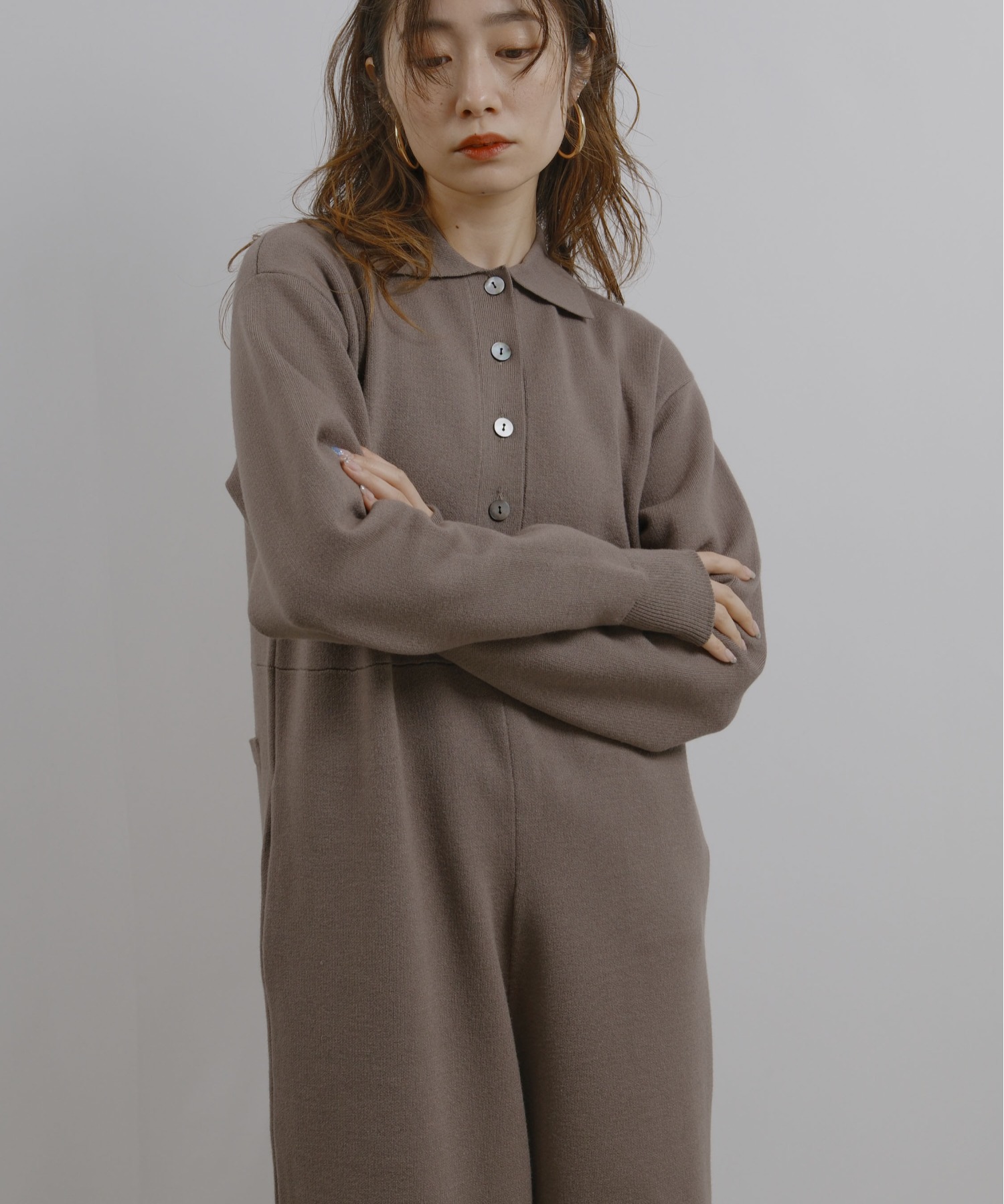 ニットサロペット Palm Riche│Eimee Law & LHELBIE 公式オンラインストア