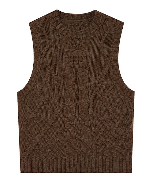 Fano Studios】Cable knit vest FD20S033-ファッション通販サイト-chuclla,FANO STUDIOS  official