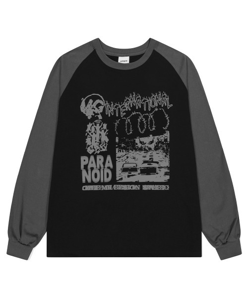 mahagrid/マハグリッド』INTERNATIONAL RAGLAN LS TEE