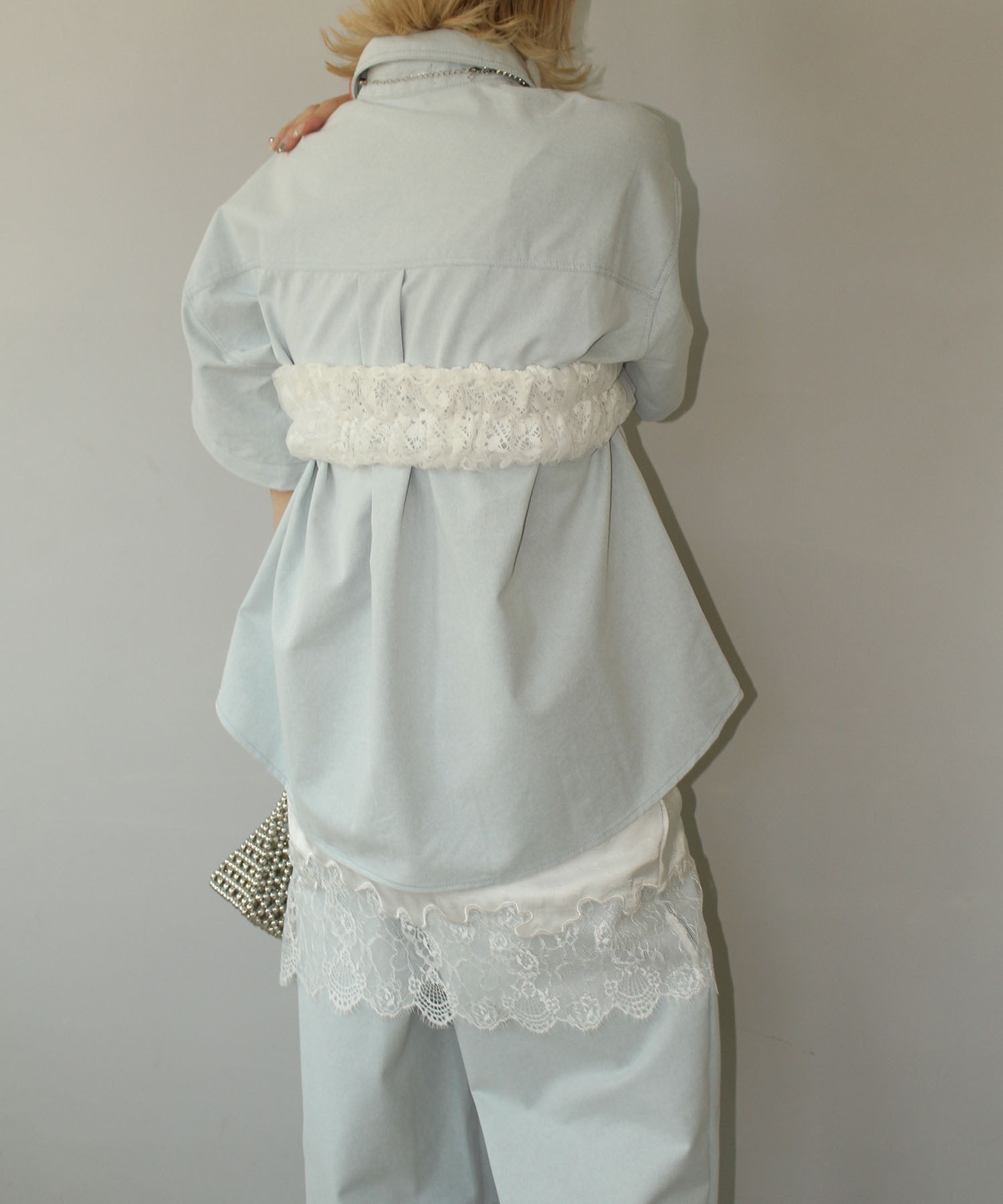 「MAISON CHUCLLA」レースレイヤー マルチバンド chwj24a05 レディース MAISON CHUCLLA】レースレイヤー マルチバンド chwj24a05