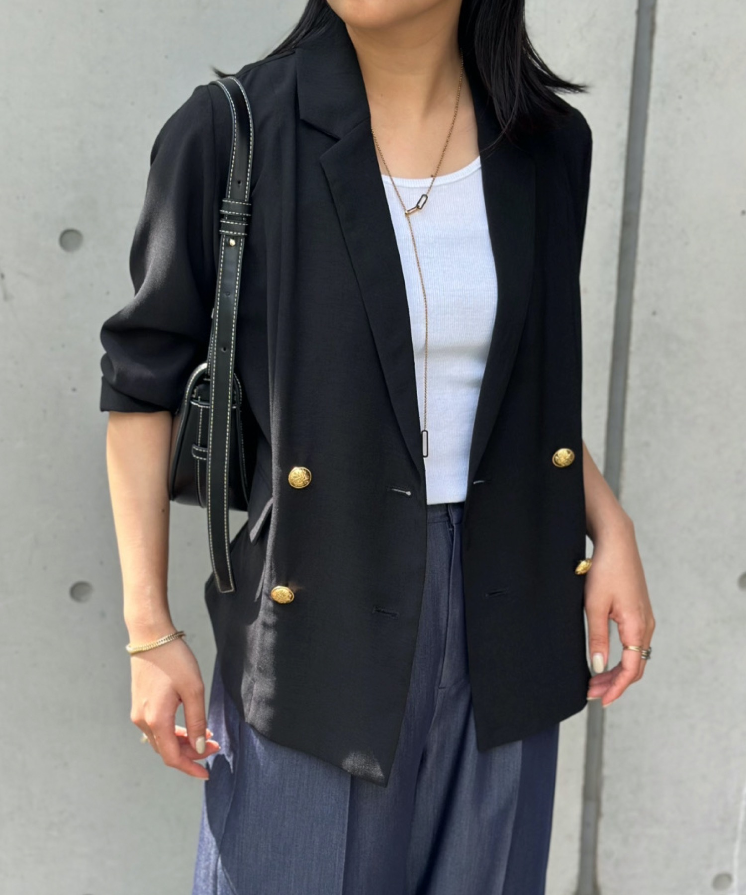 大人気ジャケットがバージョンアップして再登場！】リネンライク