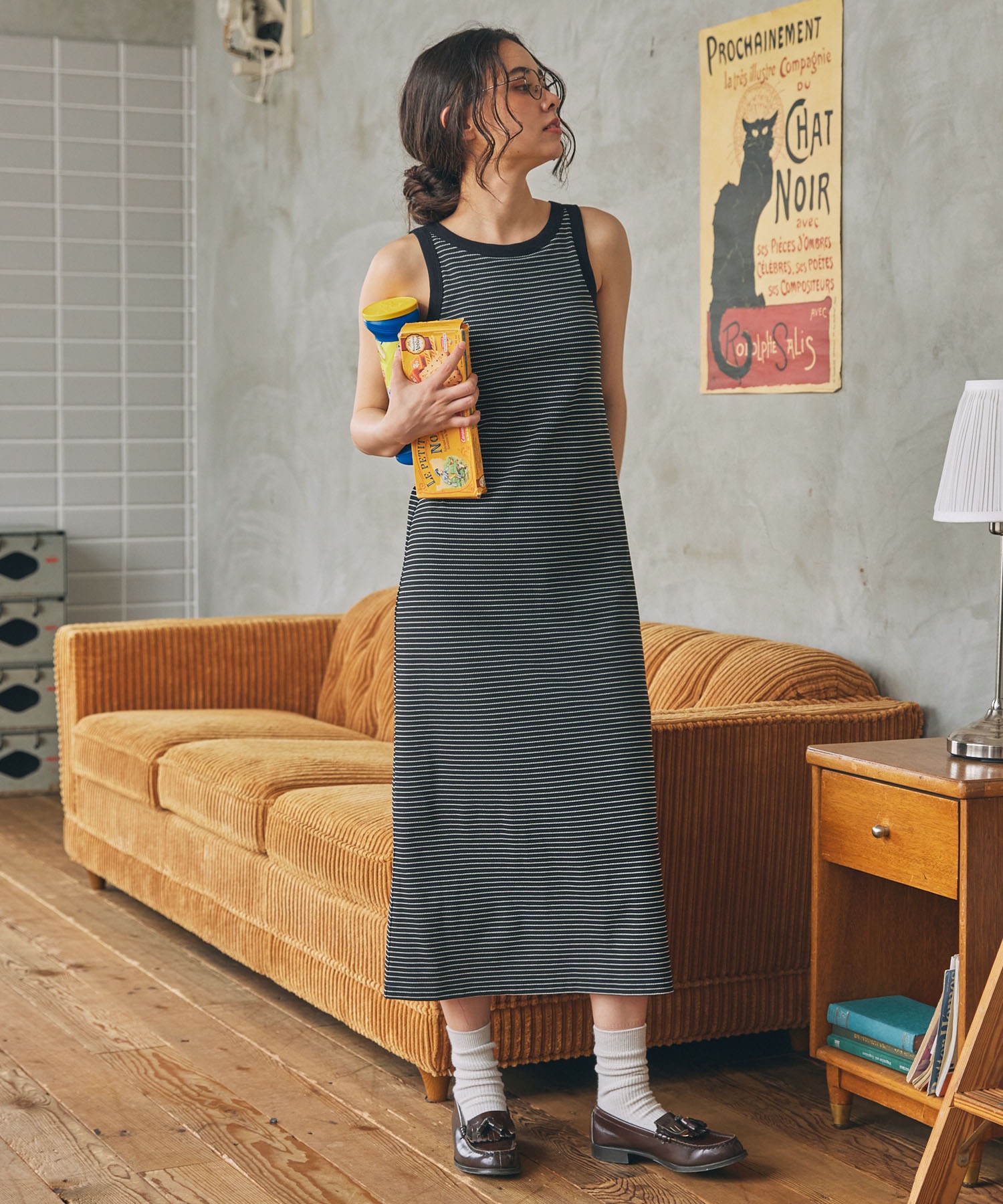 LOUNGEDRESS アメスリタンクトップワンピース LOUNGEDRESS（ラウンジドレス）の「アメスリタンクワンピース