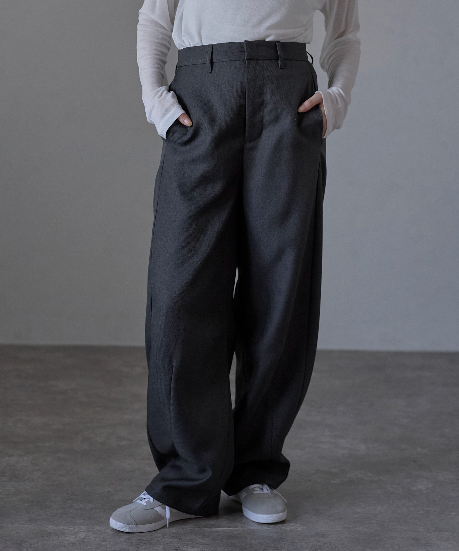 model：H164 着用サイズ：FREE