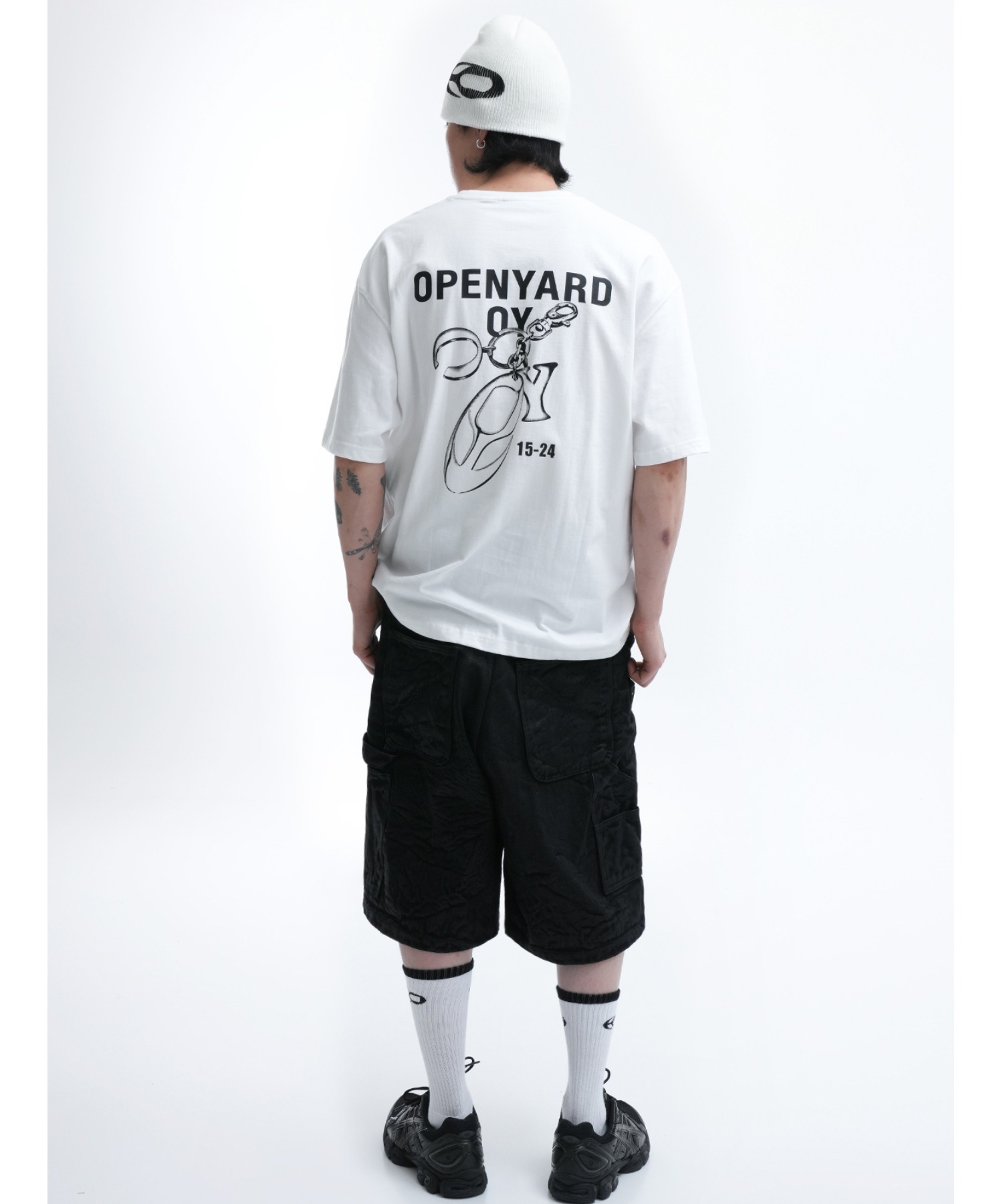 ★OY★CARPENTER TUCK PANTS-CREAM★正規品/韓国直送料込/人気 ☆OY☆CARPENTER TUCK PANTS-CREAM☆正規品/韓国直送料込/人気