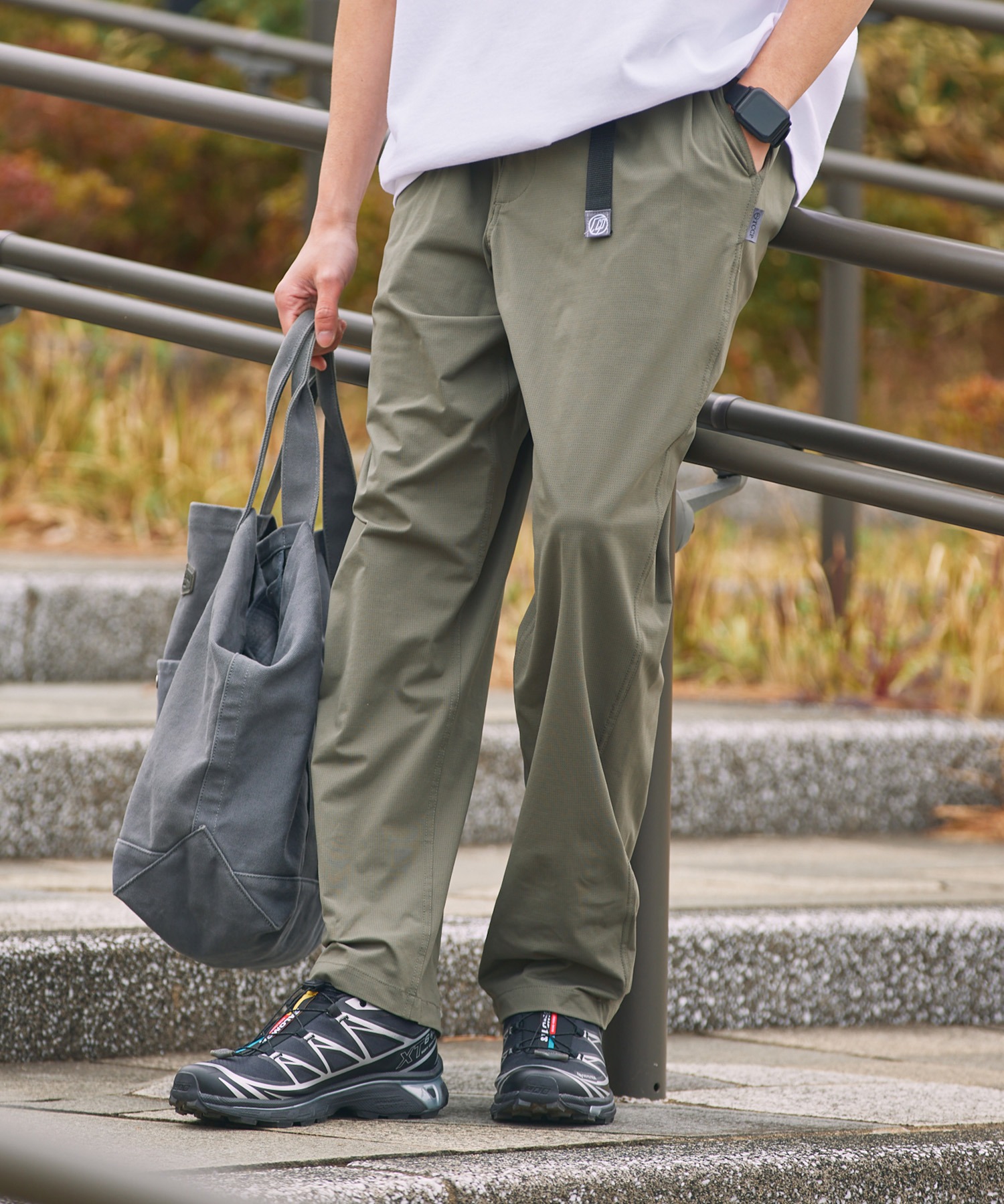 【ブラウン】【セットアップ対応/FLEX PANTS】オーロラ ツイード ストレッチ イージ ブラウン】【セットアップ対応/FLEX PANTS】オーロラ ツイード