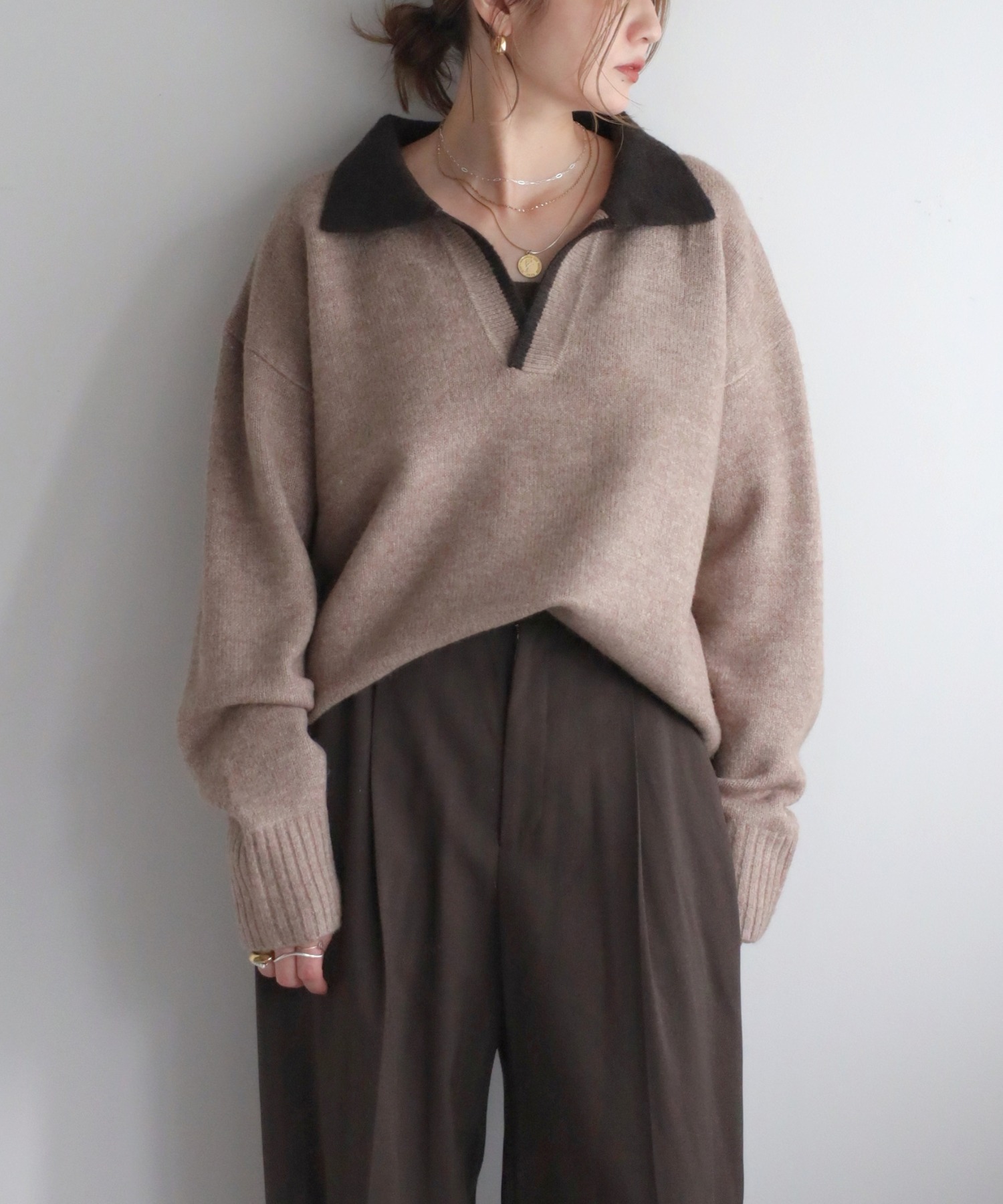 model:H158 着用サイズ:FREE