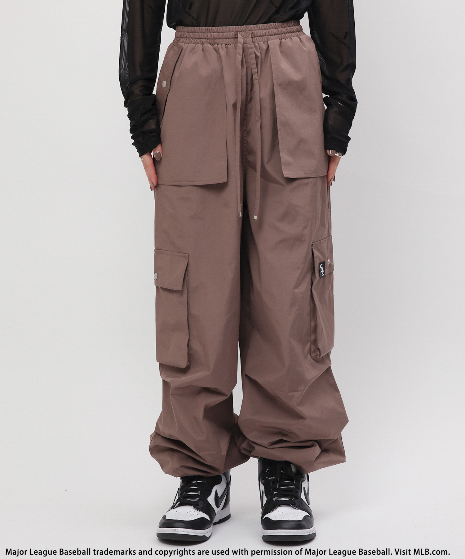 MLB】パラシュートパンツ BACK TO THE FIELD(BTTF)│SPIRALGIRL  