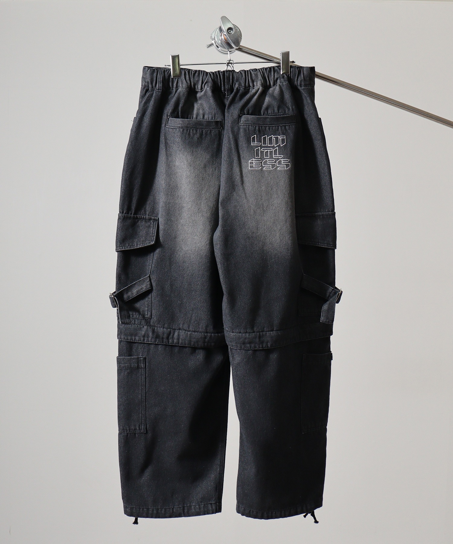 Denim cargo pants / 2WAYデニムカーゴパンツ unisex 【公式通販】