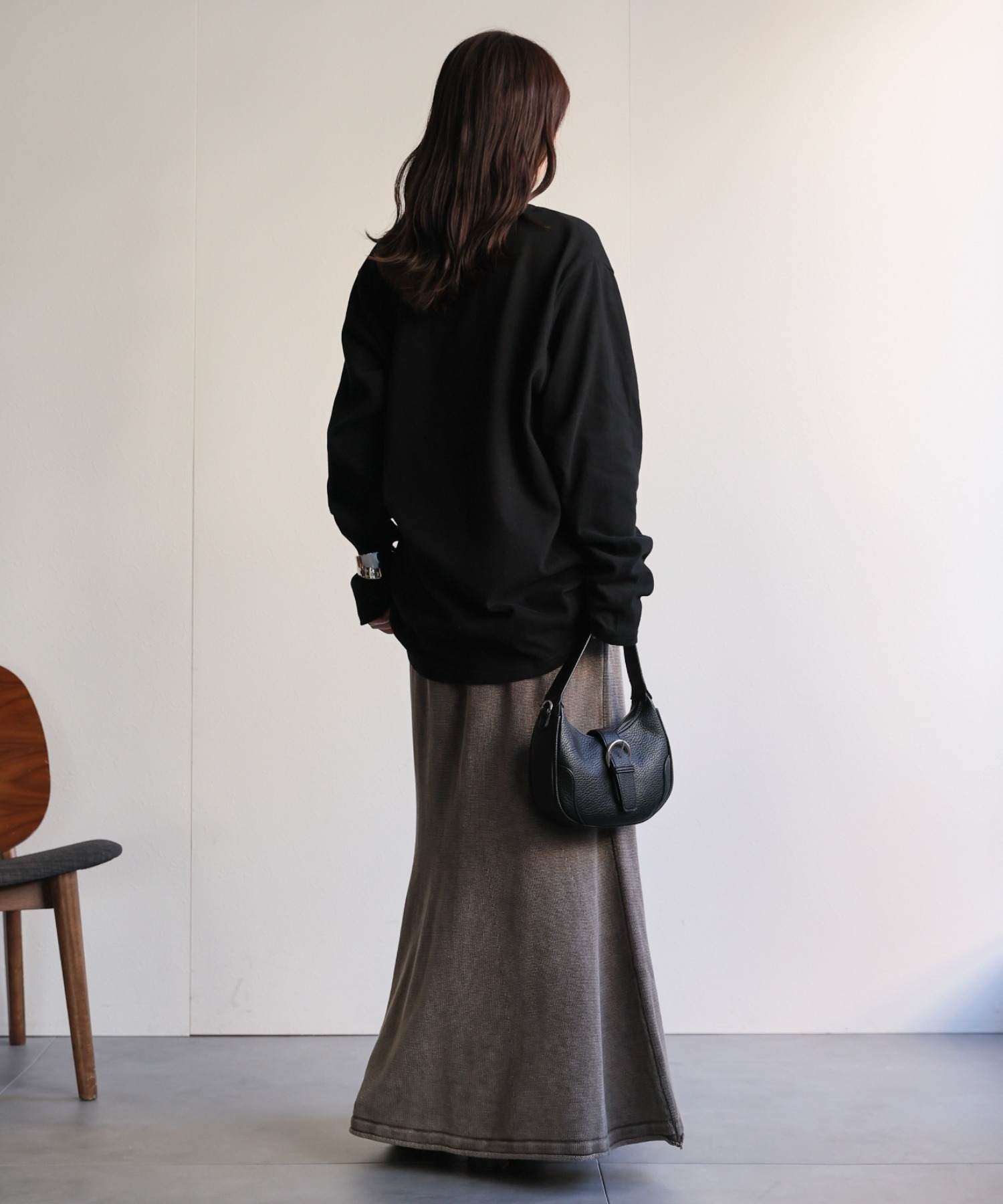 model：156cm 着用サイズ：FREE