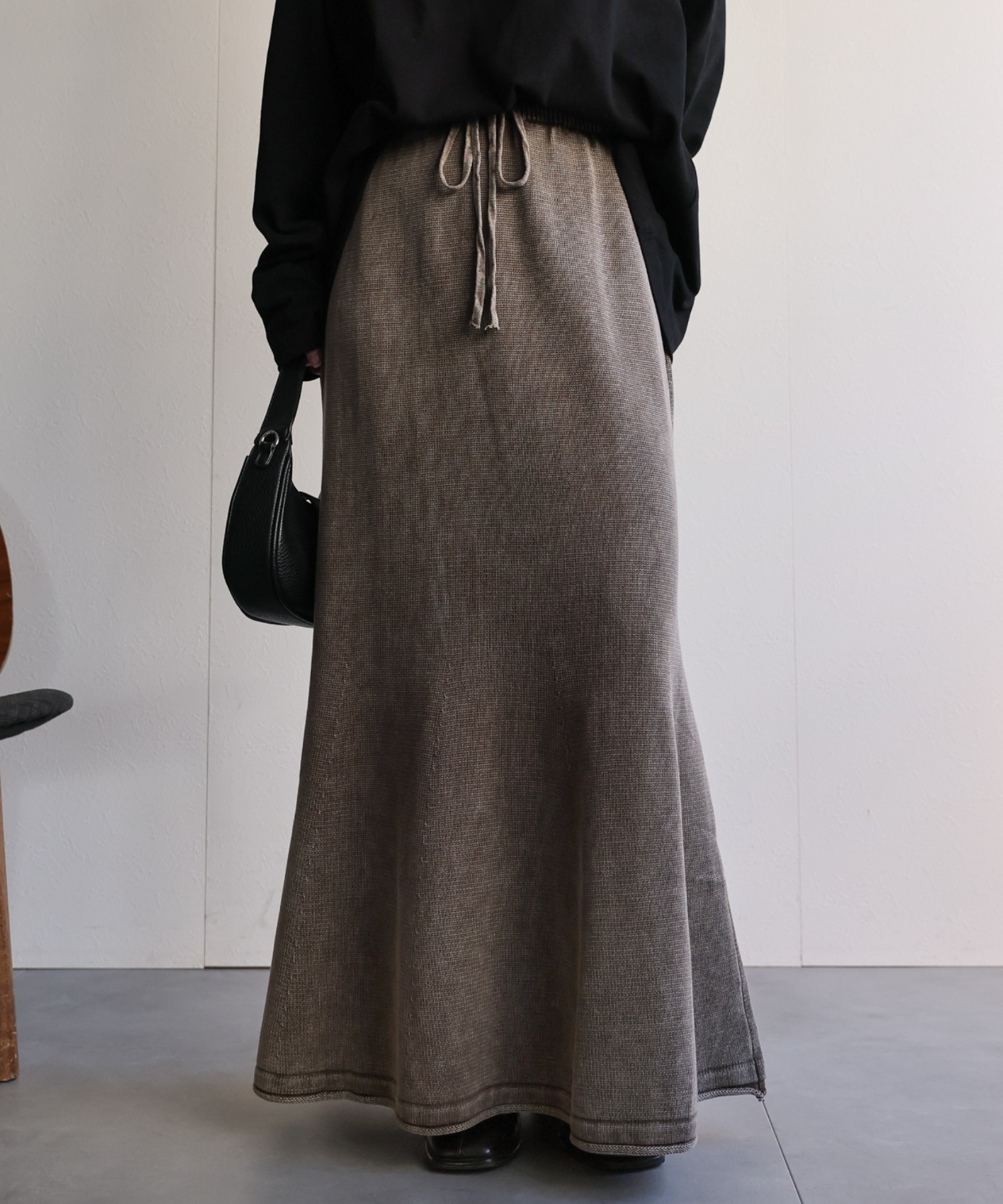 model：156cm 着用サイズ：FREE