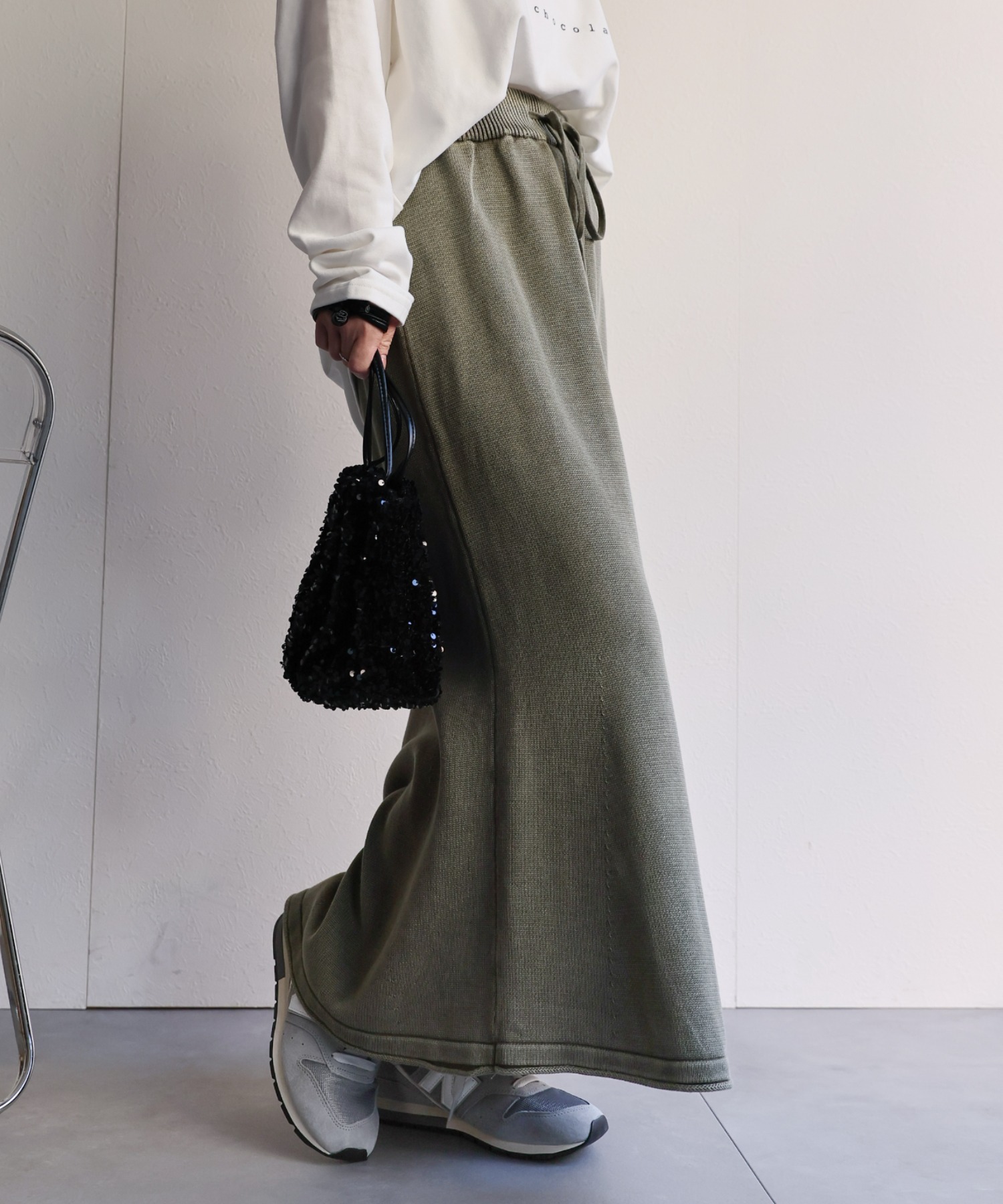 model：156cm 着用サイズ：FREE