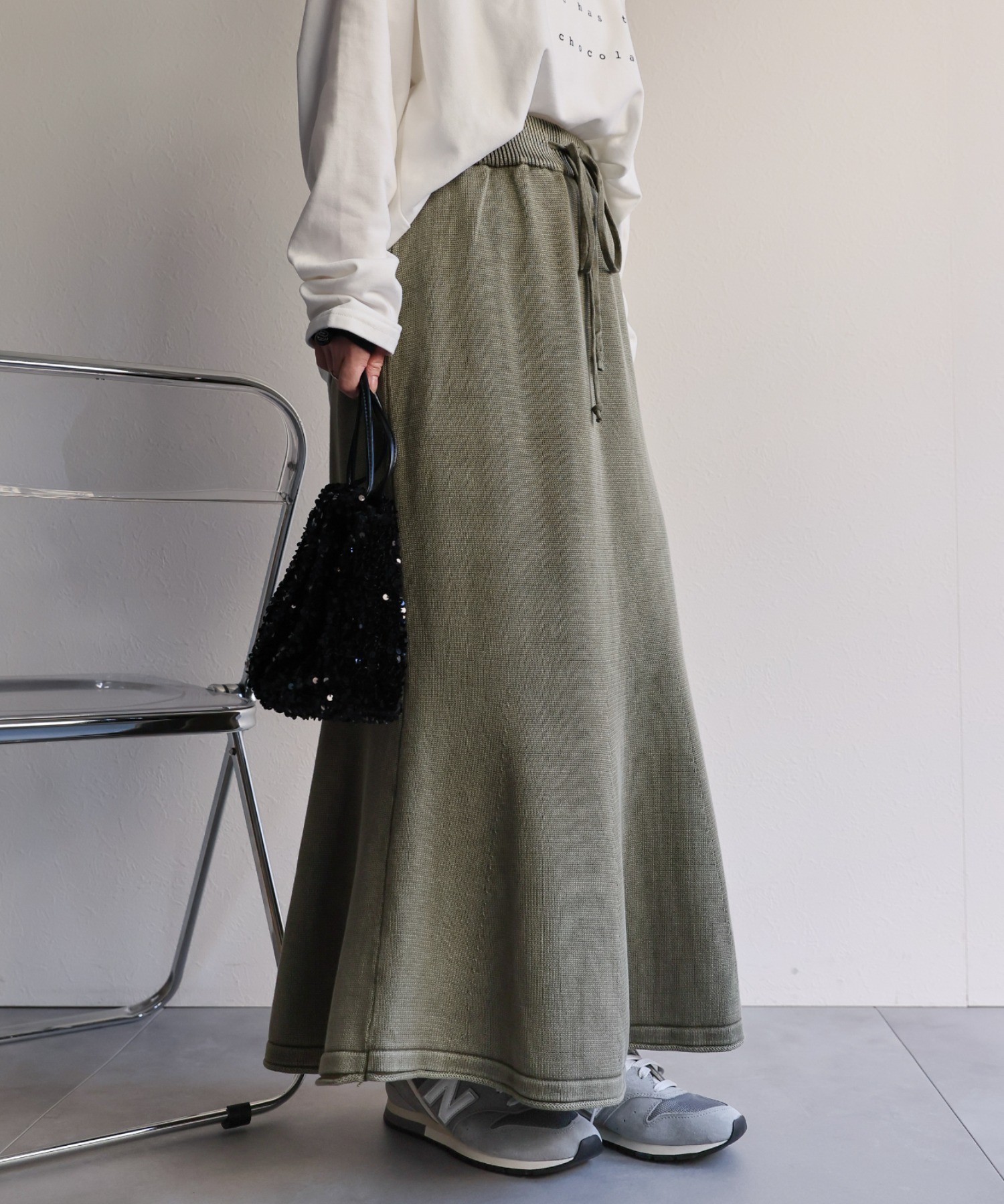 model：156cm 着用サイズ：FREE