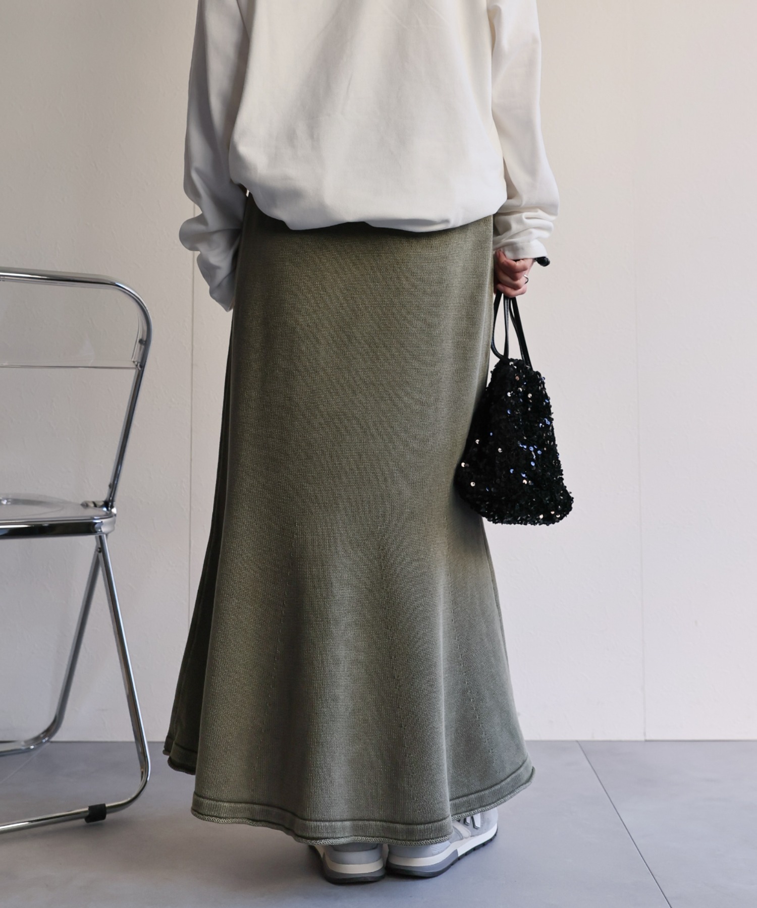 model：156cm 着用サイズ：FREE