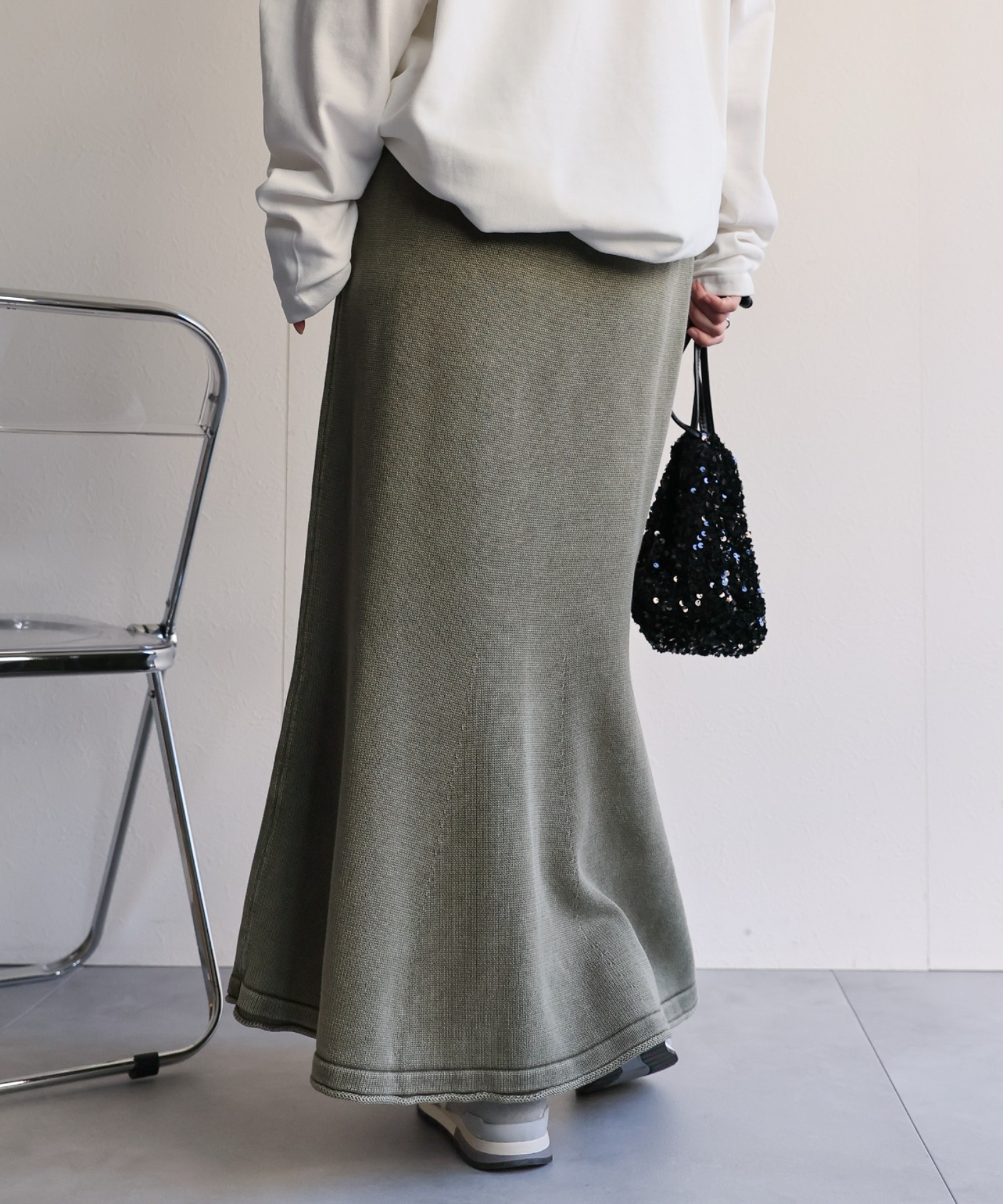 model：156cm 着用サイズ：FREE
