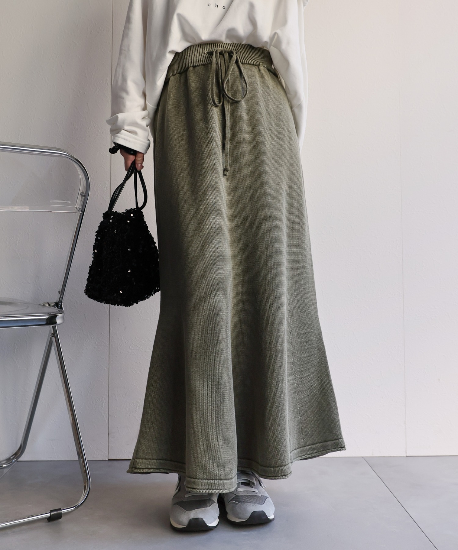 model：156cm 着用サイズ：FREE