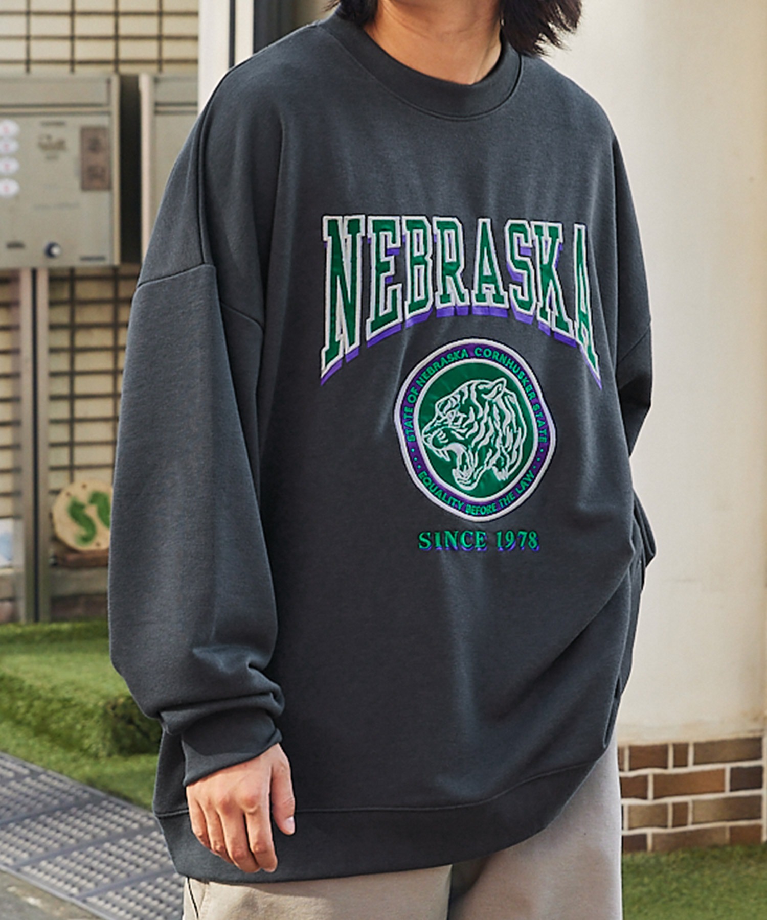 vintage logo sweat スウェット ビンテージ アート レトロ-