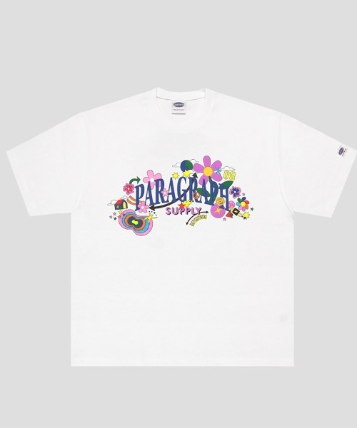 【paragraph】★韓国★Parrot short T-shirt paragraph】☆韓国☆Parrot short T-shirt (Paragraph/Tシャツ