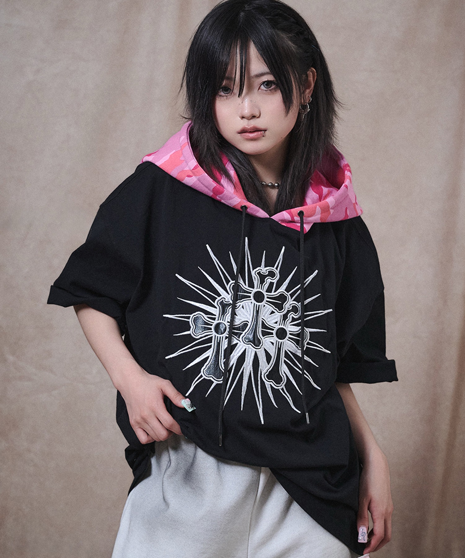 GALFY おしゃぶり WANWAN T‑Parka — парка‑платье GALFY «Wanwan»