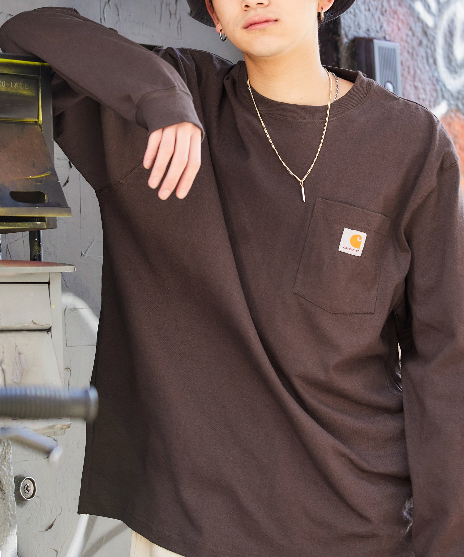 carhartt(カーハート) Workwear Pocket Long-Sleeve T-Shirts ポケット 