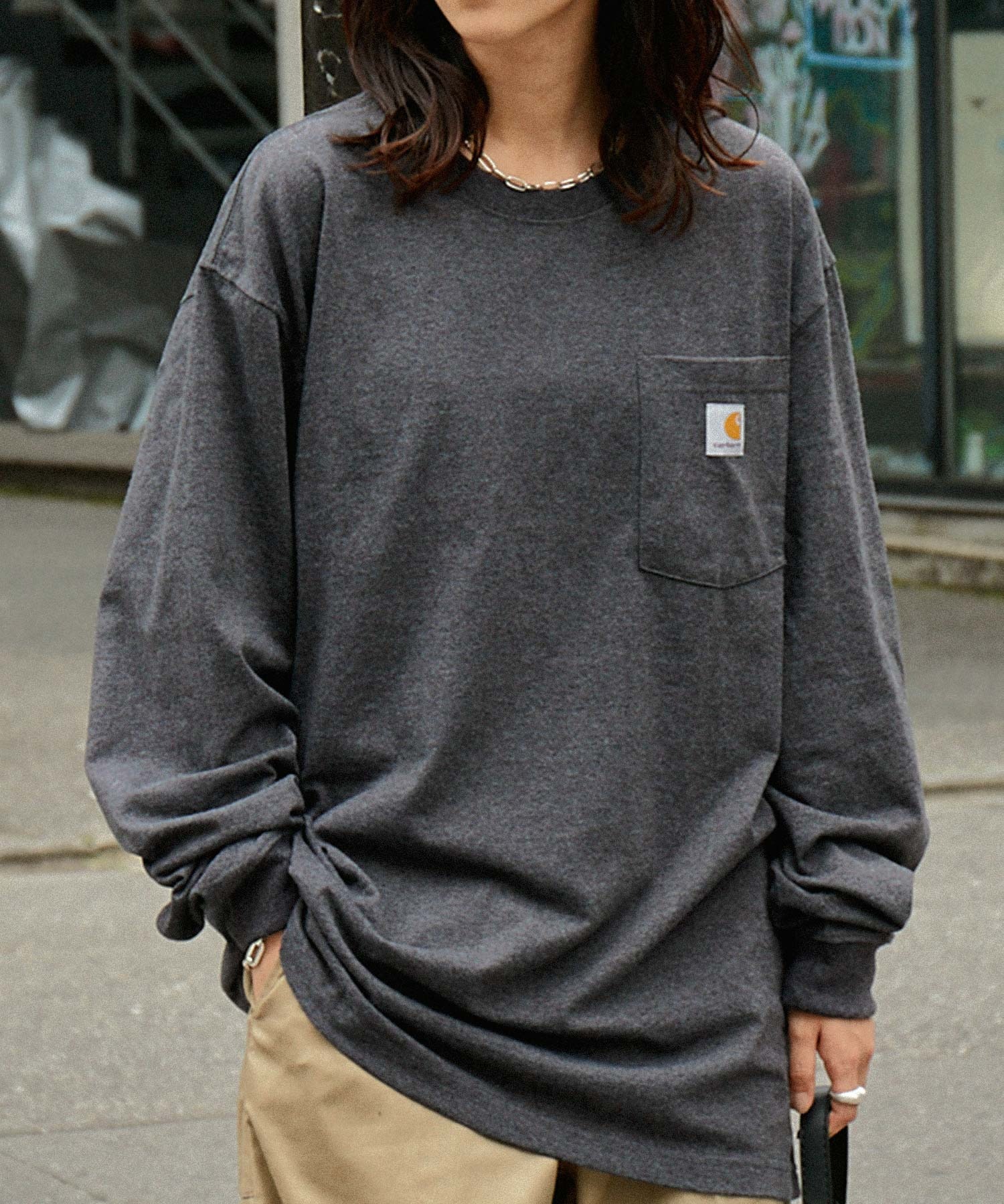 carhartt(カーハート) Workwear Pocket Long-Sleeve T-Shirts ポケットロングTシャツ トップス