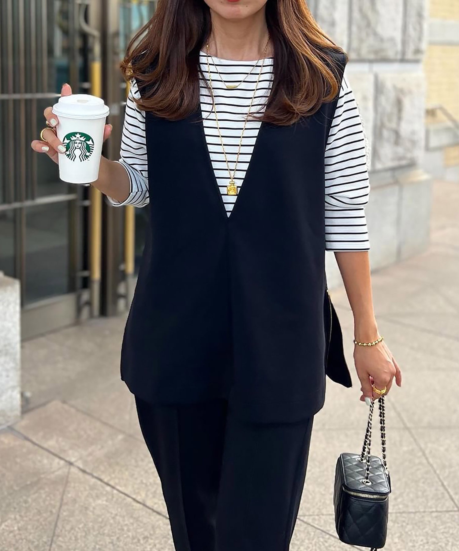 ライトダンボールサイドジップベスト Emma Taylor│STYLEDOOR