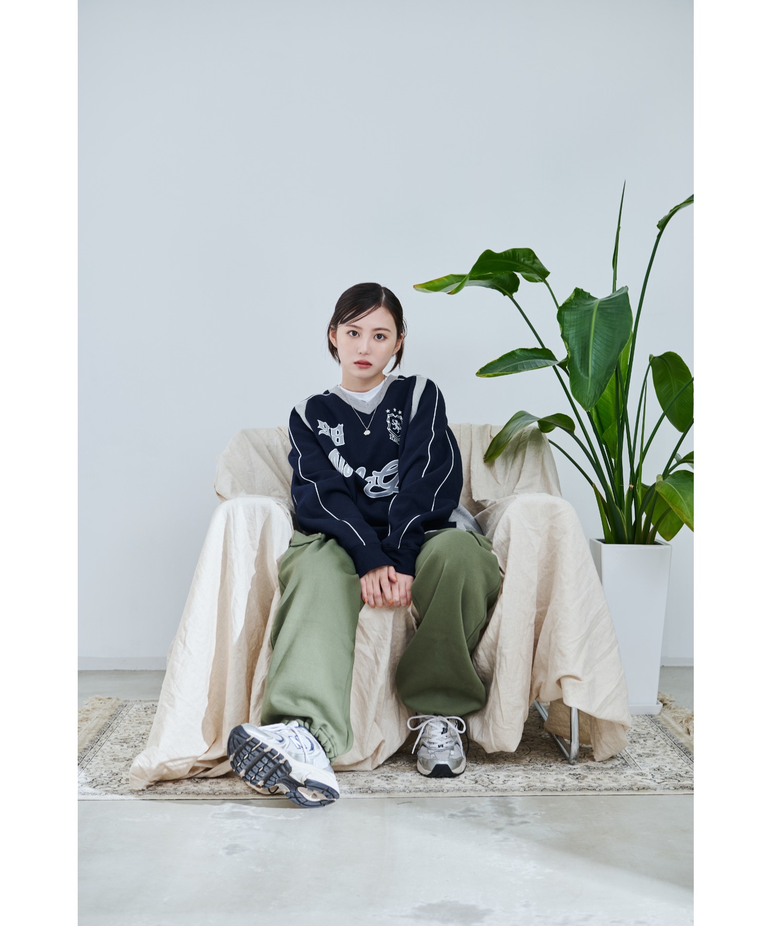 mahagrid/マハグリッド』TRACK SWEATSHIRT/トラックスウェットシャツ  