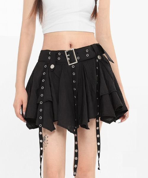 新品　完売品　ジェナ　ハトメスエードスカート 新品 完売品 ジェナ ハトメスエードスカート