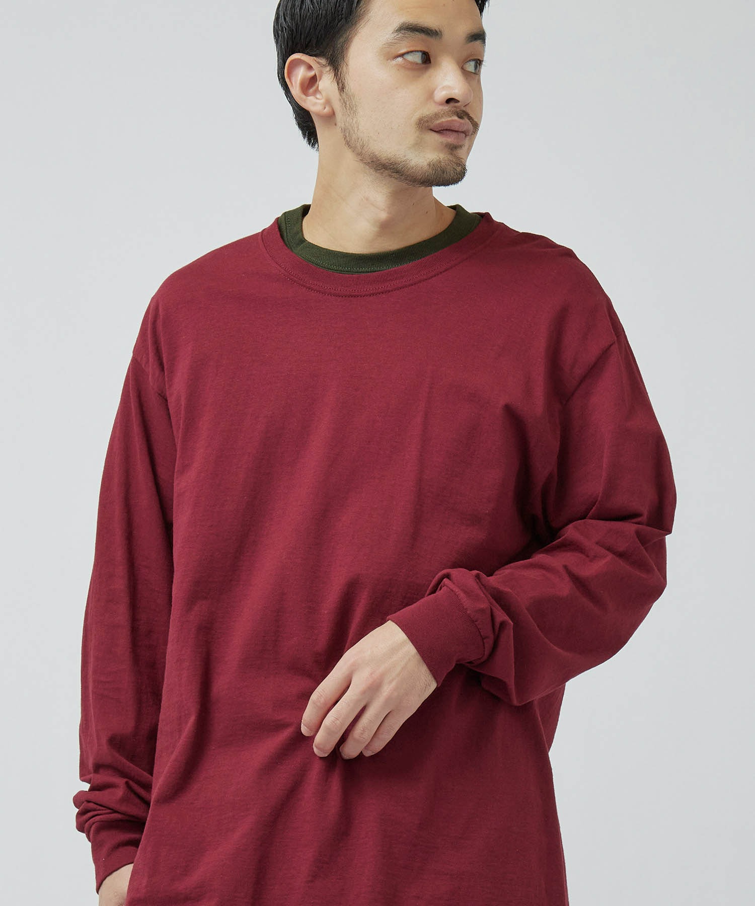 Fruit Of The Loom フルーツオブザルーム Crew Neck Cut Sew Cotton Long Sleeve Mono Mart Mono Mart モノマート 公式オンラインストア