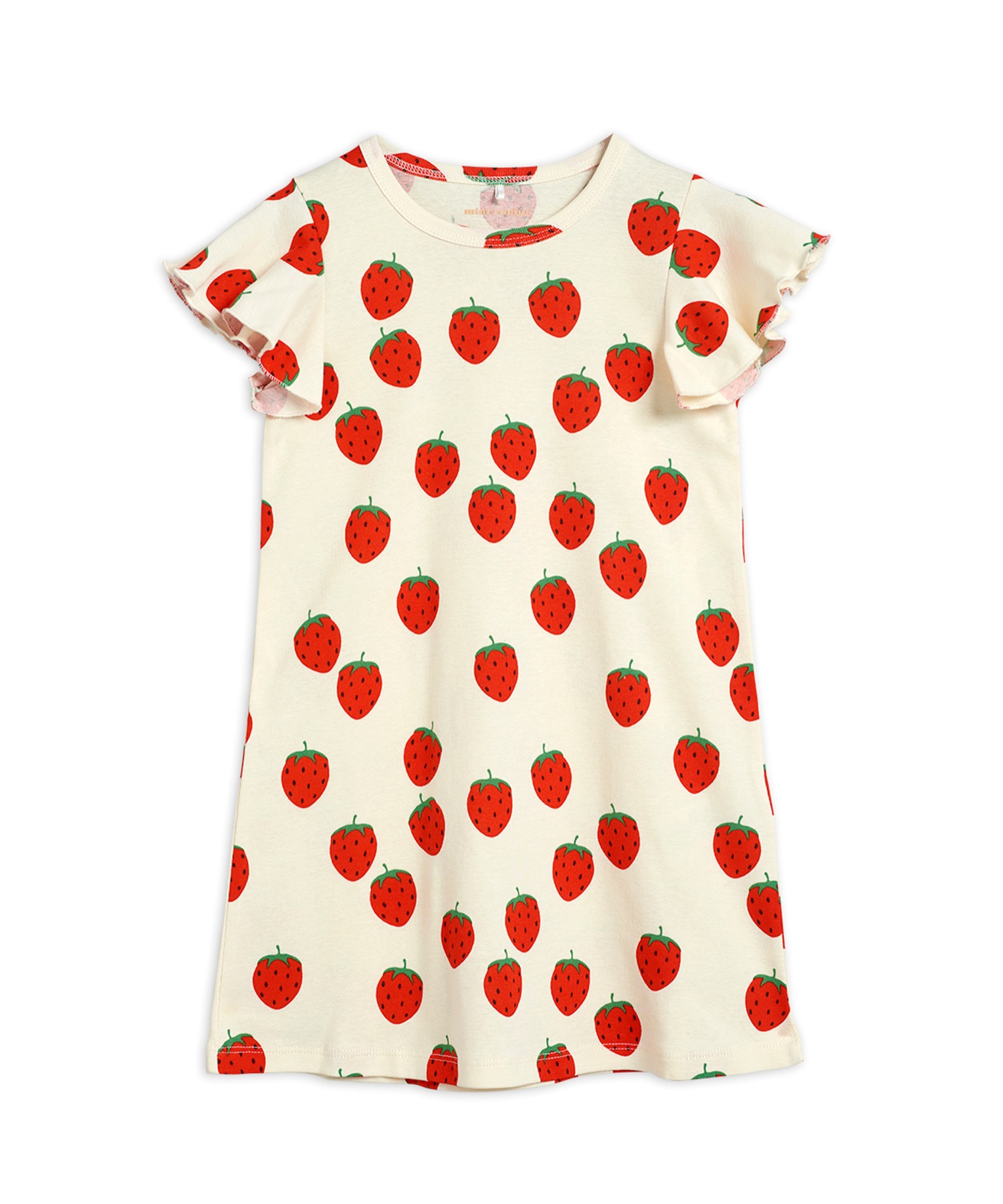 Mini Rodini いちご ワンピース