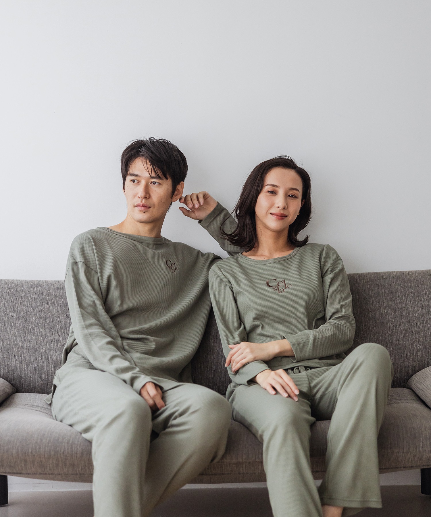 model：H185 着用サイズ：MEN’S / model：H157 着用サイズ：WOMEN’S